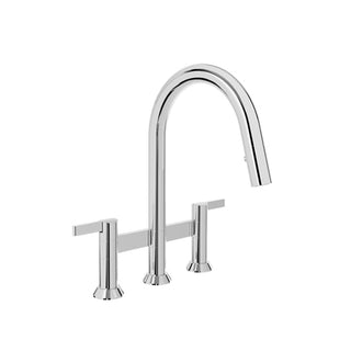 BARIL ARTE Bridge Kitchen Faucet with Pulldown Spout - 1.8gpm