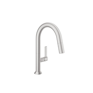 BARIL ARTE Single Handle Bar/Prep Kitchen Faucet with Pulldown Spray - 1.8gpm