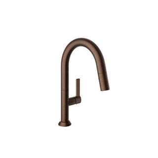 BARIL ARTE Single Handle Bar/Prep Kitchen Faucet with Pulldown Spray - 1.8gpm
