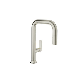 Baril TUBE CUI-9352-02L Single Hole Bar/Prep Kitchen Faucet with Pull-Down Spray - 1.8GPM