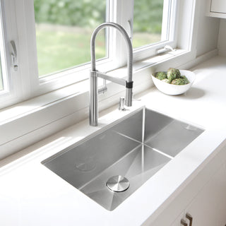 BLANCO RADIUS R10 32" Super Single Bowl Undermount Stainless Steel Kitchen Sink