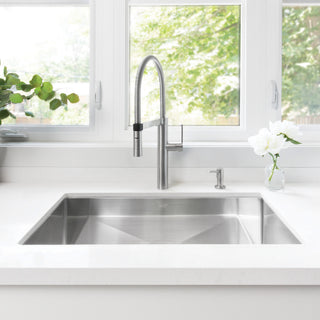 BLANCO RADIUS R10 32" Super Single Bowl Undermount Stainless Steel Kitchen Sink