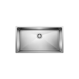 BLANCO RADIUS R10 32" Super Single Bowl Undermount Stainless Steel Kitchen Sink