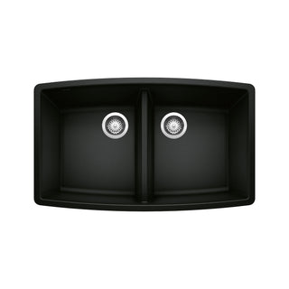Performa SILGRANIT 33" 50/50 Double Bowl Undermount Kitchen Sink