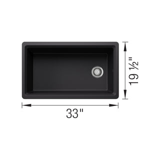 BLANCO INTEOS 33 SILGRANIT Undermount Workstation Kitchen Sink