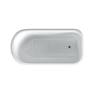 Winston 61" x 31" Cast Iron Freestanding Bathtub - End Drain
