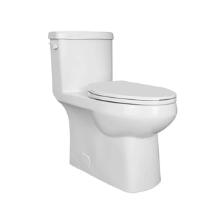 Cali 1PC 4.8Lpf Chair Height Elongated Unlined Toilet with Seat