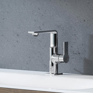 Allure Single Hole M-Size Bathroom Faucet with Drain - 1.2 GPM