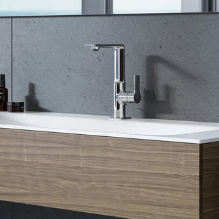 Allure L-Size Single Hole Lav Faucet with Drain - 1.2 GPM