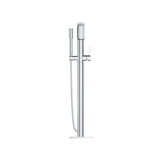 Allure Single Handle Freestanding Tub Filler with Handshower