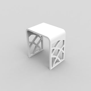 ICO Volkano Shower Stool with Designer Cutouts
