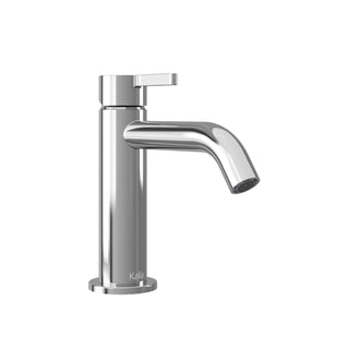 Basico Single Hole Bathroom Faucet with Drain - 1.2gpm