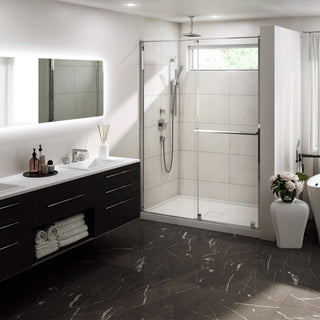 Kalia DR1851/DR1852 Balancia 48" x 79" Frameless Sliding Shower Door