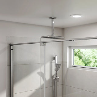 Kalia DR1851/DR1852 Balancia 48" x 79" Frameless Sliding Shower Door