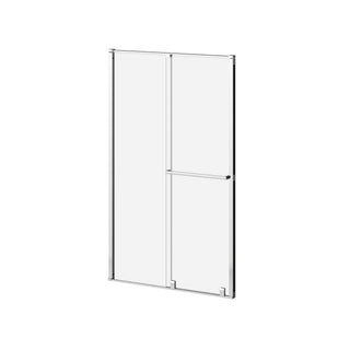 Kalia DR1851/DR1852 Balancia 48" x 79" Frameless Sliding Shower Door