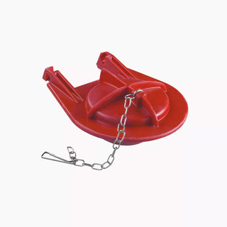 3-1/4" Replacement Toilet Flapper - Red