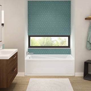 MAAX Exhibit 6030 IFS AFR Acrylic Alcove Bathtub - Soaker