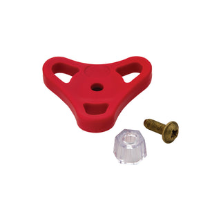 Emco Laundry Faucet Handle Kit - Red