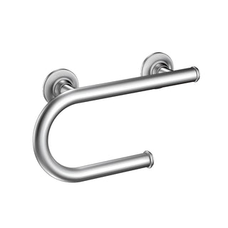 8" Grab Bar with Toilet Paper Holder