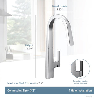 Nio Pulldown Kitchen Faucet - 1.5GPM