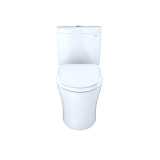 TOTO MS446124CEMGN Aqua IV Two-Piece Elongated Dual Flush 1.28|0.9 GPF Toilet With Seat