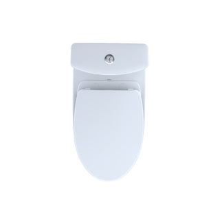 TOTO MS446124CEMGN Aqua IV Two-Piece Elongated Dual Flush 1.28|0.9 GPF Toilet With Seat