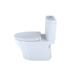 TOTO MS446124CEMGN Aqua IV Two-Piece Elongated Dual Flush 1.28|0.9 GPF Toilet With Seat