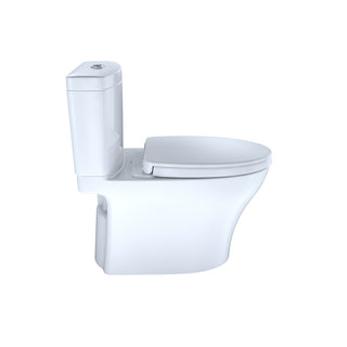 TOTO MS446124CEMGN Aqua IV Two-Piece Elongated Dual Flush 1.28|0.9 GPF Toilet With Seat