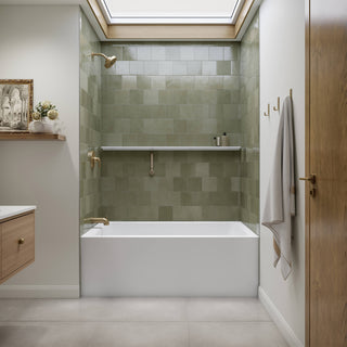 Clermont 60" x 30" IFS AFR Acrylic Alcove Bathtub