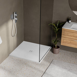 Waterproof 36" x 36" Left or Right Corner Shower Base