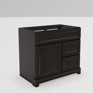 Stonewood 36" x 21" Vanity - 2 Drawer/1 Door - Right Drawers