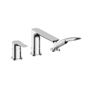 Tenzo GA35 Galia 3-Piece Deck Mount Tub Filler with Hand Shower - 6.7GPM