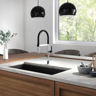 Single Handle Kitchen Faucet with PVC Spout - 2.2GPM