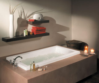 Aiiki 6636 Acrylic Drop-in Bathtub - Soaker - End Drain
