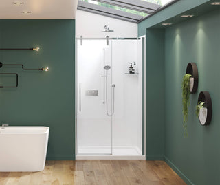 Nebula 44-1/2" to 46-1/2" x 78-3/4" Sliding Shower Door - 8mm