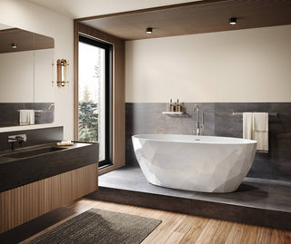 Fura 6732 Acrylic Freestanding Bathtub - Center Drain